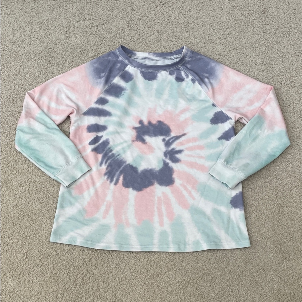 Women’s Tie-Dye Long Sleeve Shirt M